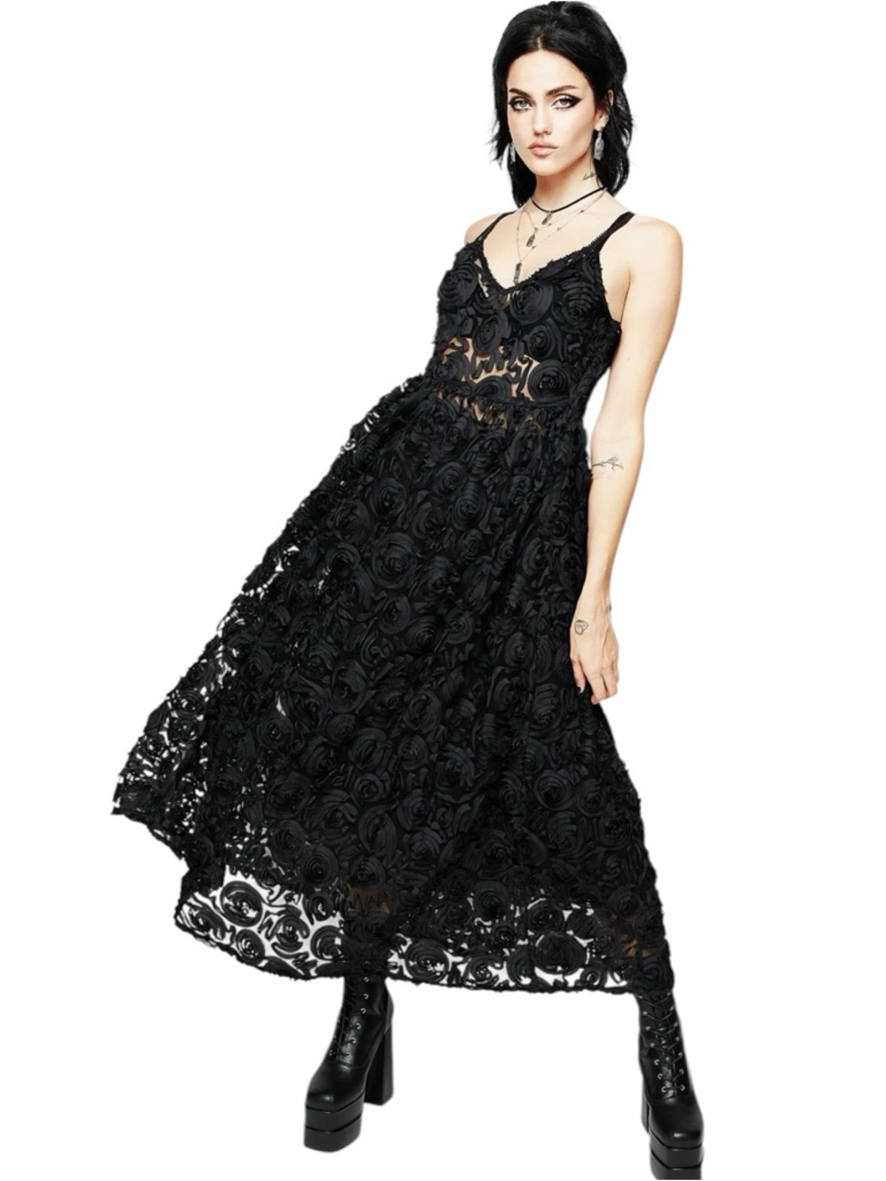 Disturbia Goth dress NWT - Picture 2 of 10